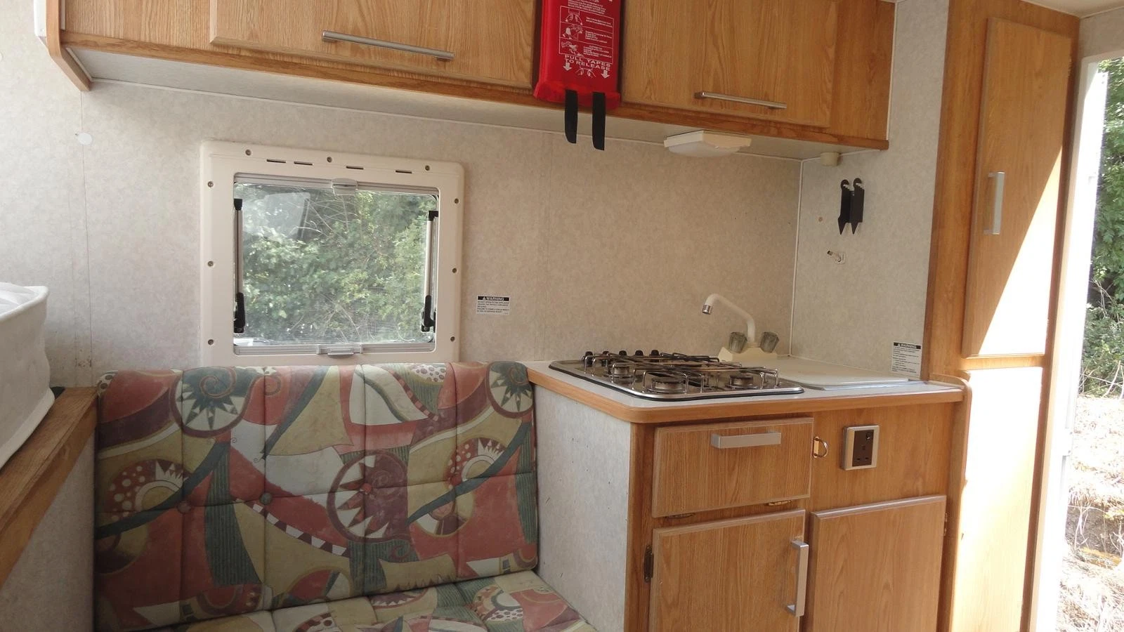 Northstar Demountable Camper inside